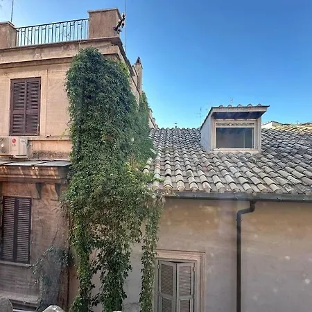 Rooftops View Between Pantheon And Navona Apartment Rome