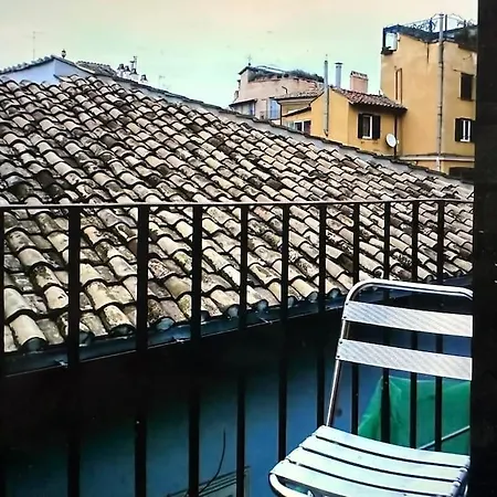 Rooftops View Between Pantheon And Navona
